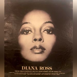 Vintage vinyl. Diana Ross. “ theme from Mahogany.”